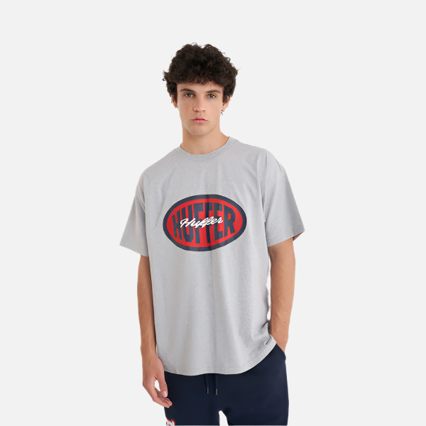 Huffer Block Tee/220 Finals - Grey Marle