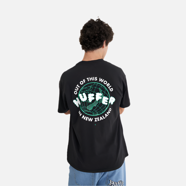 Huffer Block Tee 220 Stratos - Black