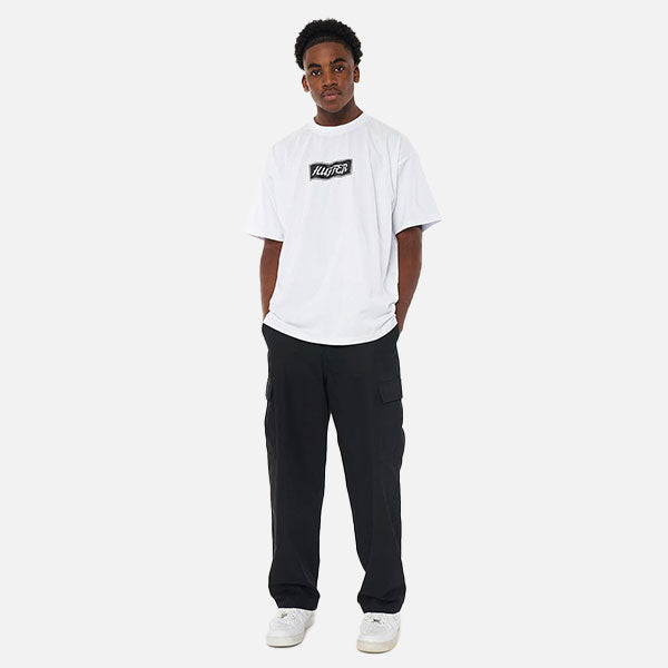 Huffer Box Out Block Tee 220 - White