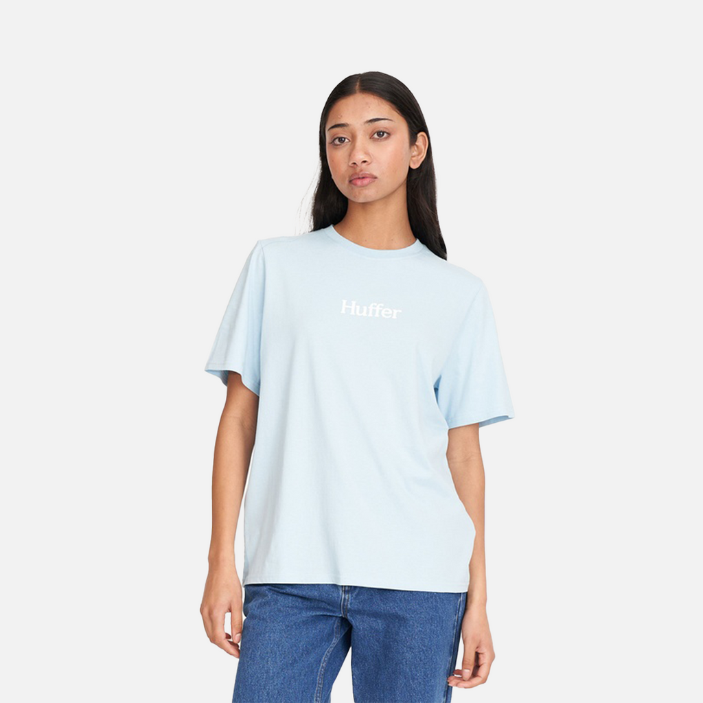 Huffer Classic 170 Tee Optimist - Ice Blue