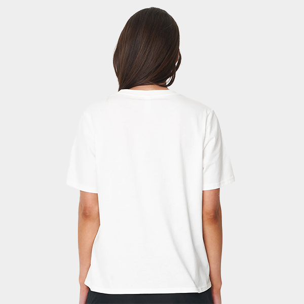 Huffer Classic Tee Stitched Up - Chalk