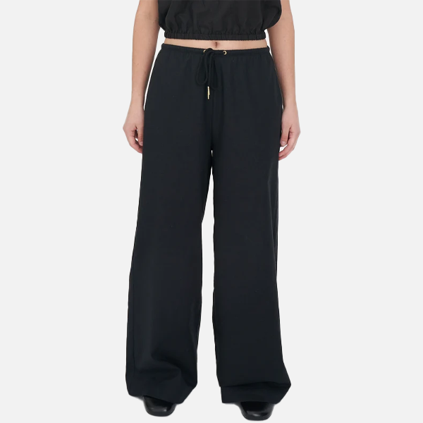 Huffer Lin-In Sabine Pant - Black