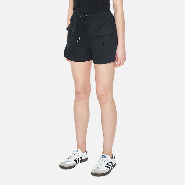 Huffer Lin-In Skipper Short - Black