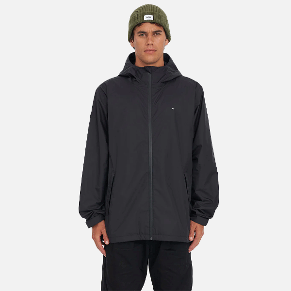Huffer Block Shell Jacket - Black