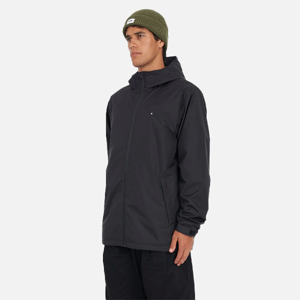 Huffer Block Shell Jacket - Black