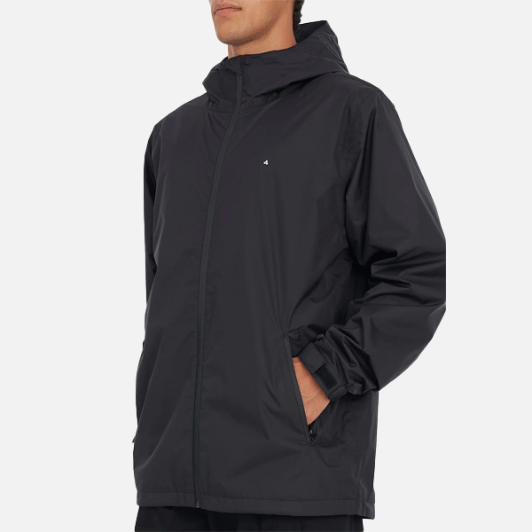 Huffer Block Shell Jacket - Black
