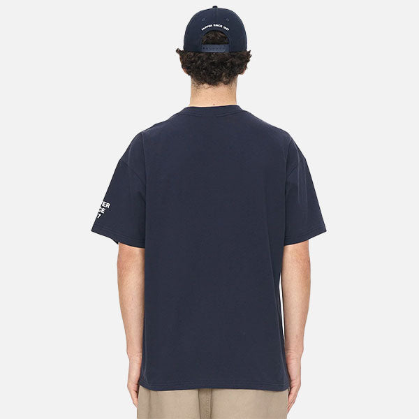 Huffer Block Tee 260 Blazon - Navy