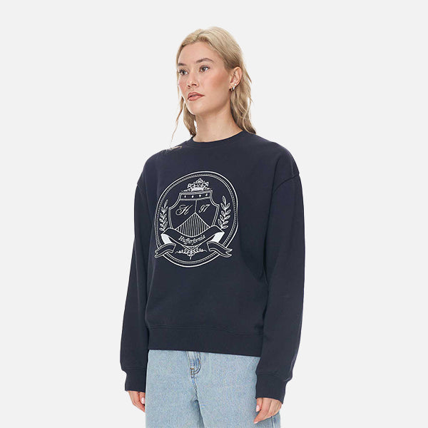 Huffer Relax Crew/90210 - Navy