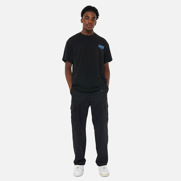 Huffer Restacked Sup Tee - Black