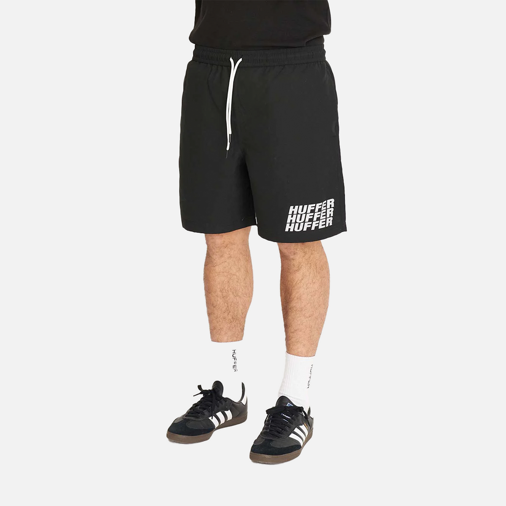 Huffer Staple Trunk Stacked - Black
