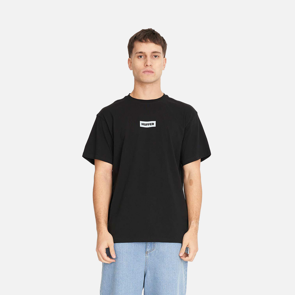 Huffer Sup 190 Tee Compress - Black