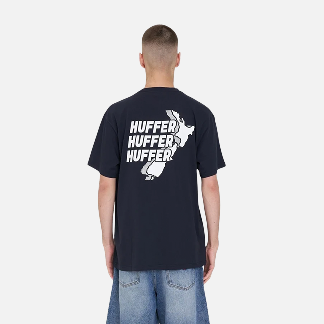 Huffer Sup 190 Tee Again - Navy