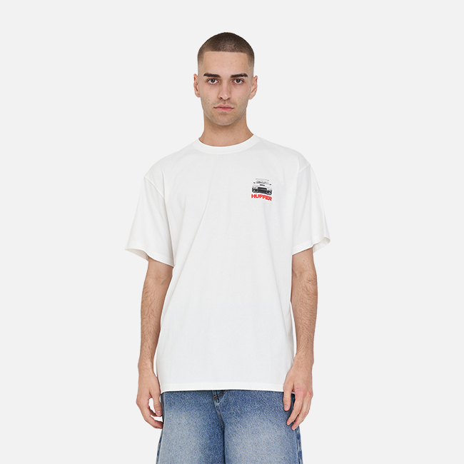 Huffer Sup 190 Tee Vroom - Chalk