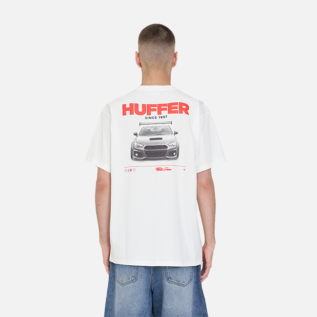Huffer Sup 190 Tee Vroom - Chalk