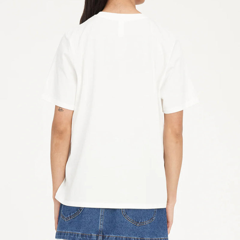 Huffer Classic Tee 170/Wings- Chalk