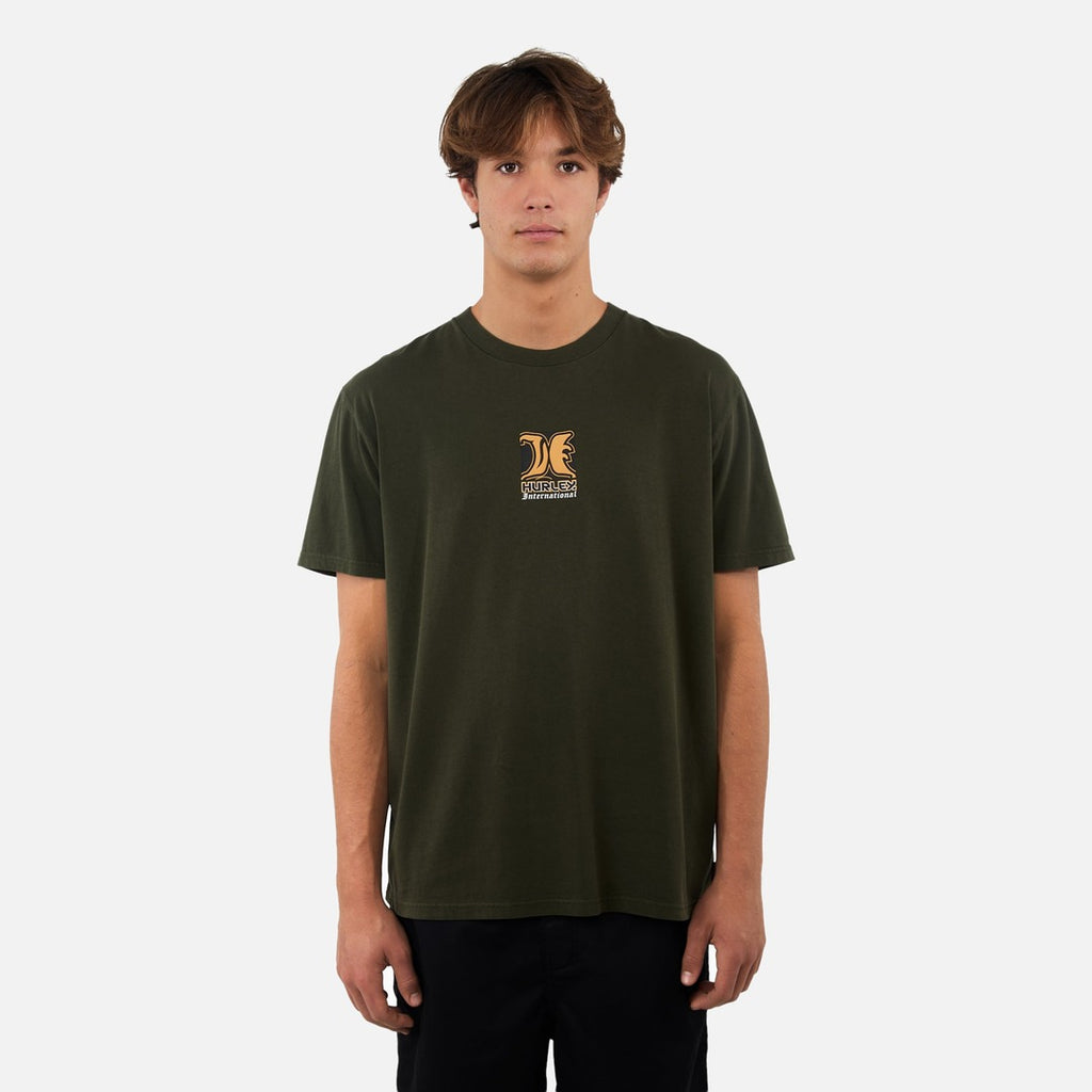 Hurley Ironside Tee - Washed Forest Night | Propaganda Streetwear & Skate