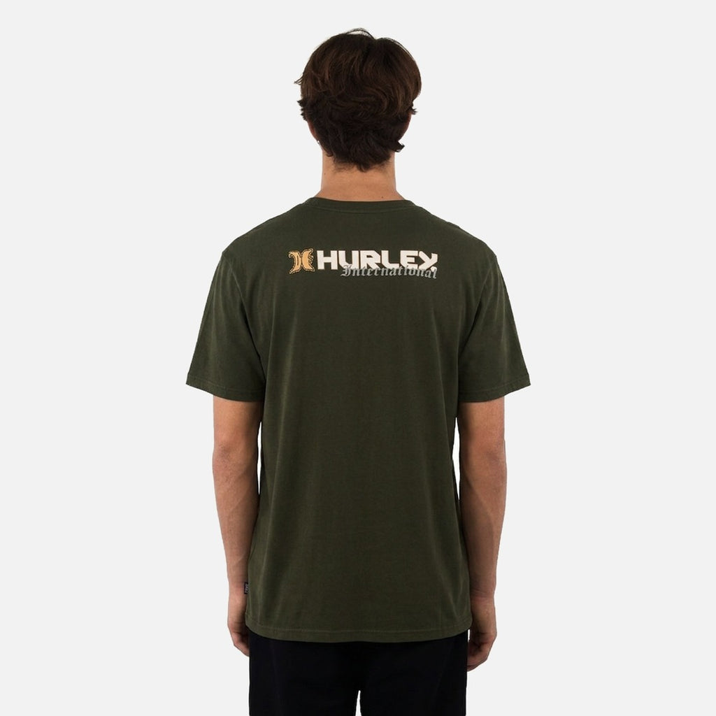 Hurley Ironside Tee - Washed Forest Night - view 2 | Propaganda Streetwear & Skate
