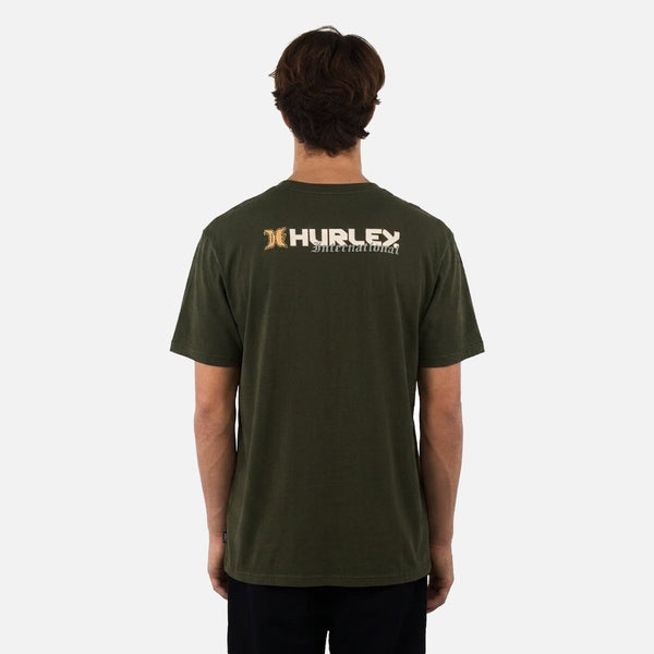 Hurley Ironside Tee - Washed Forest Night - view 2 | Propaganda Streetwear & Skate