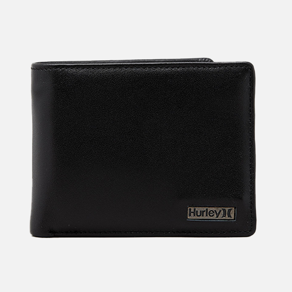 Hurley One & Only Leather Wallet - Black