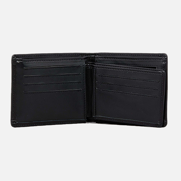 Hurley One & Only Leather Wallet - Black