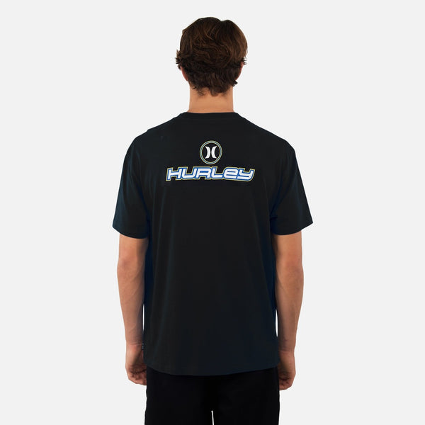 Hurley Yeilds Tee - Black - view 2 | Propaganda Streetwear & Skate