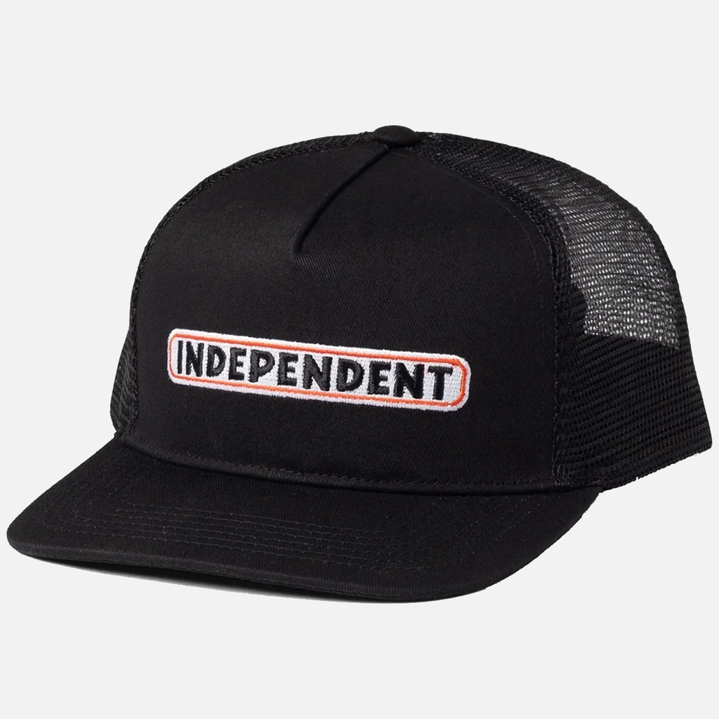 Independent Bar Trucker Cap - Black