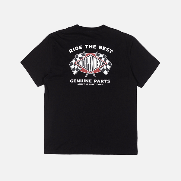 Independent GP Flags Center Tee - Black