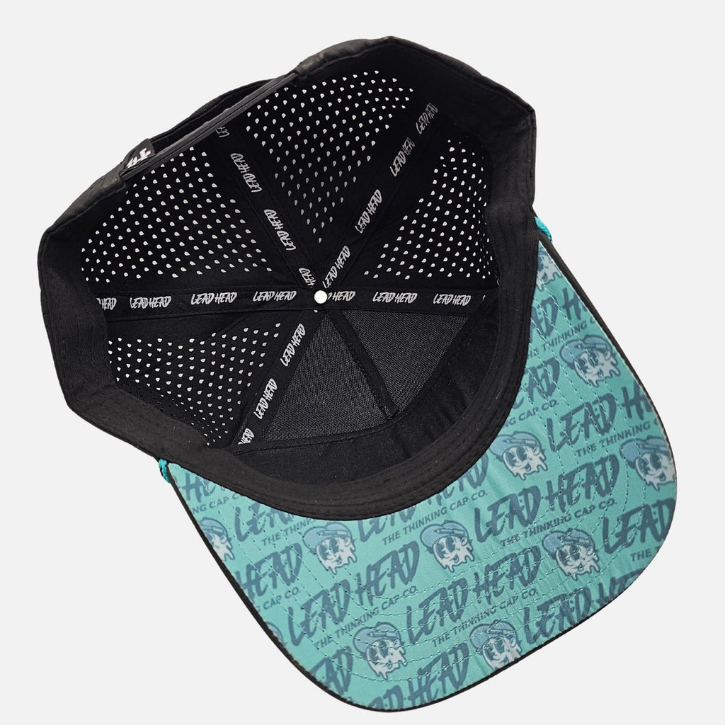 Lead Head Serious Tradie - Black/Aqua - view 3 | Propaganda Streetwear & Skate