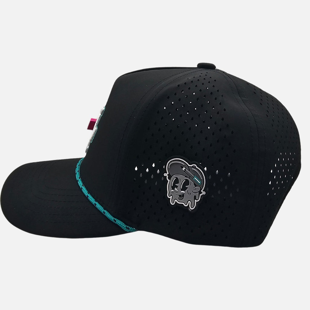 Lead Head Serious Tradie - Black/Aqua - view 4 | Propaganda Streetwear & Skate