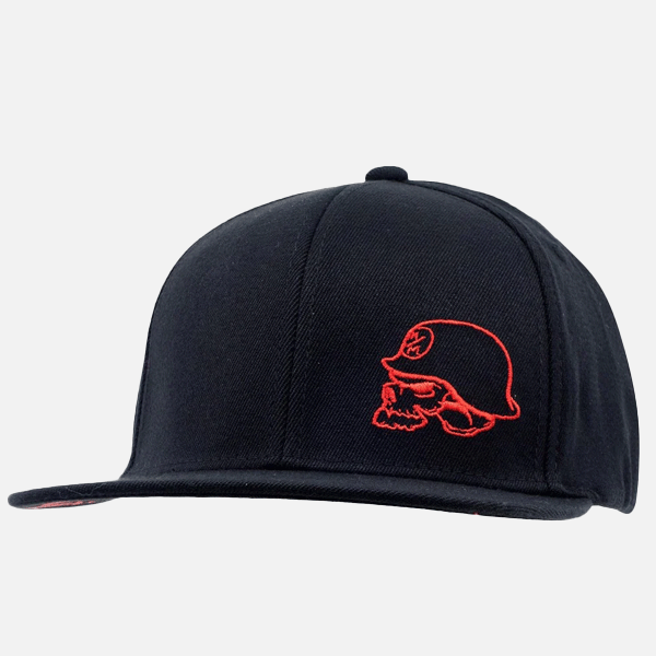 Metal Mulisha Helmet Flexhat - Black/Red