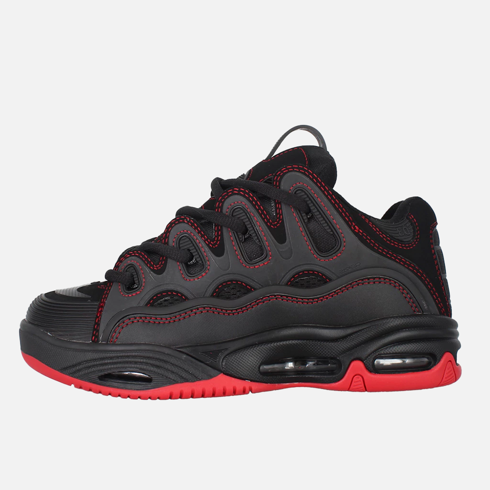 Osiris D3 2001 - Black/Red/Red
