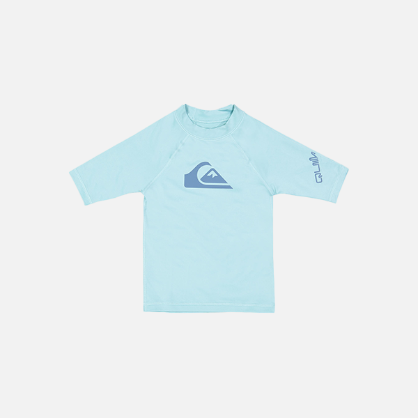 Quiksilver Boy All Time SS Swim Top - reef Waters
