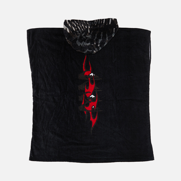 Quiksilver Youth Hooded Towel - Jet Black