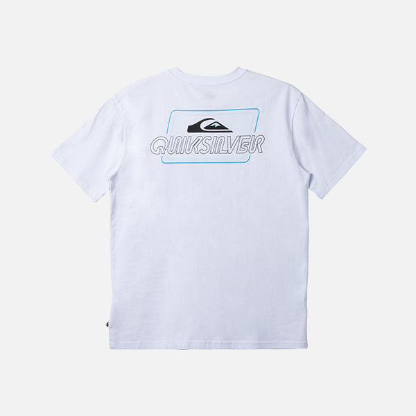 Quiksilver Line By Line Tee - White