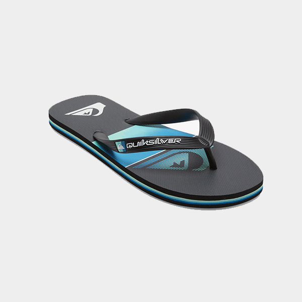 Quiksilver Molokai Slab Flip Flops - Black 4