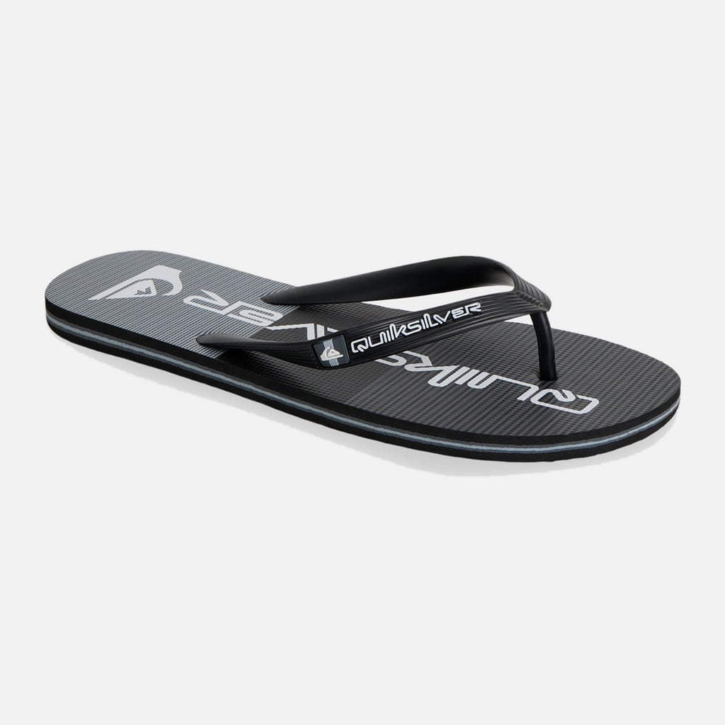 Quiksilver Moncata Art Jandal - Grey/Grey/Black | Propaganda Streetwear & Skate