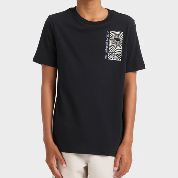 Quiksilver Youth New Waves Tee - Black