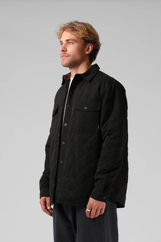 RPM Quilted Jacket- Olive
