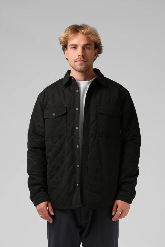 RPM Quilted Jacket- Olive
