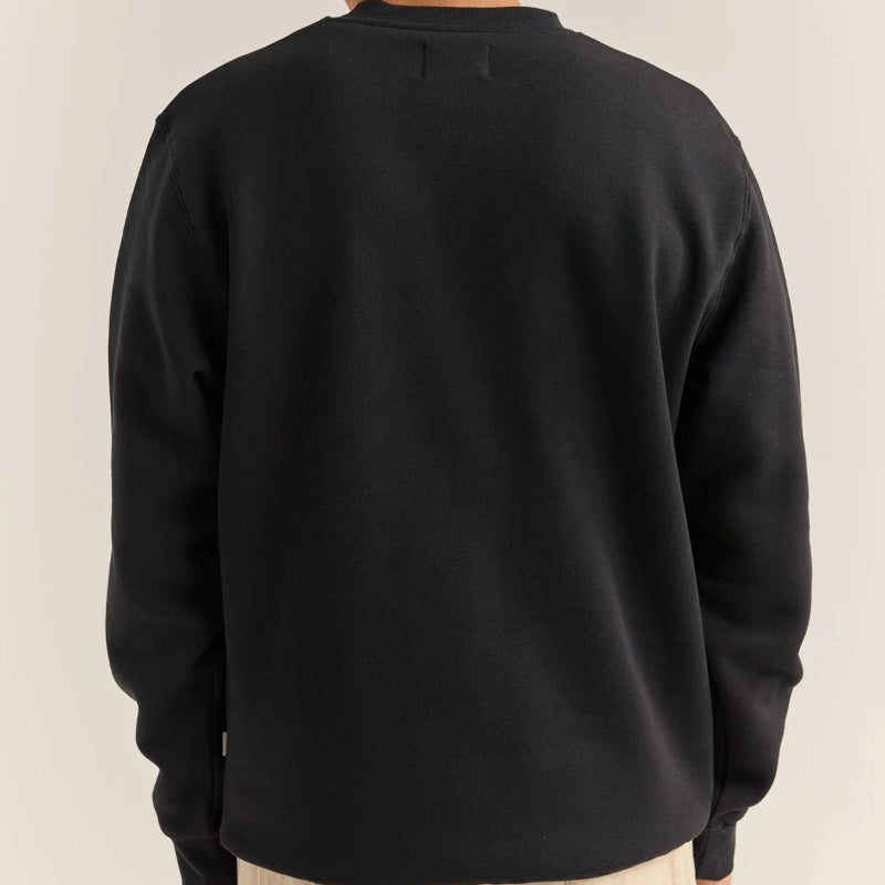 Rhythm Brand Fleece Crew - Black