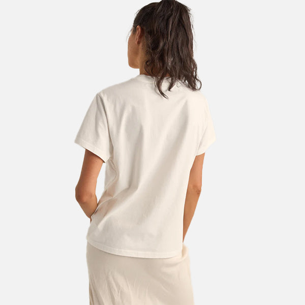 Rhythm Del Camino Band Tee - White