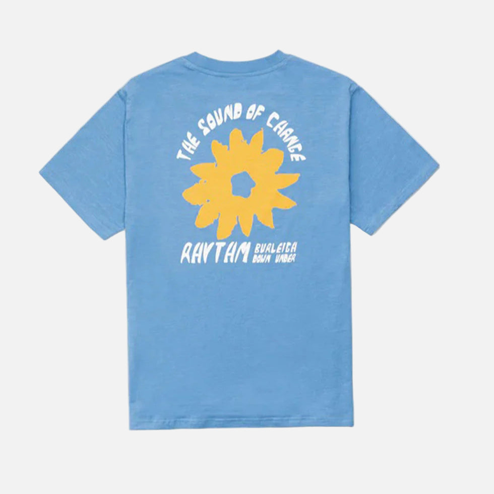 Rhythm Down Under Slub Tee - Sea Blue