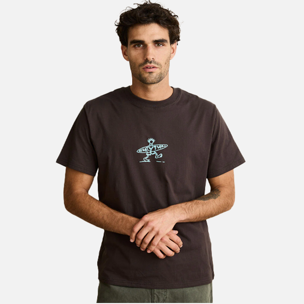 Rhythm Drifter Tee - Vintage Black