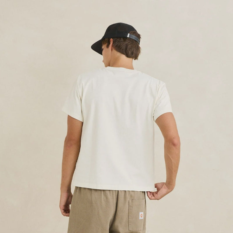 Rhythm Fresh Stamp Band Tee - Vintage White