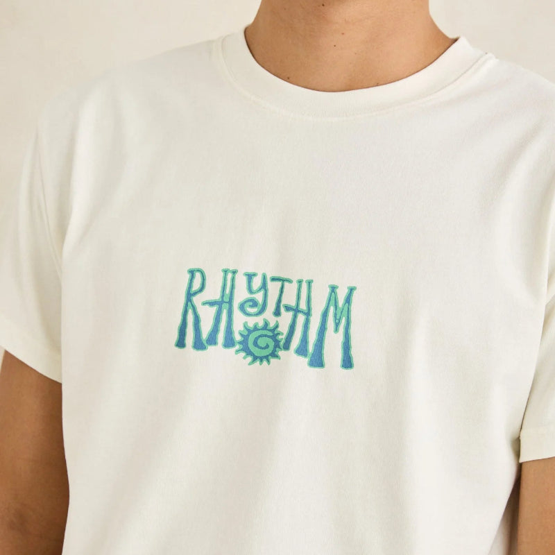 Rhythm Fresh Stamp Band Tee - Vintage White