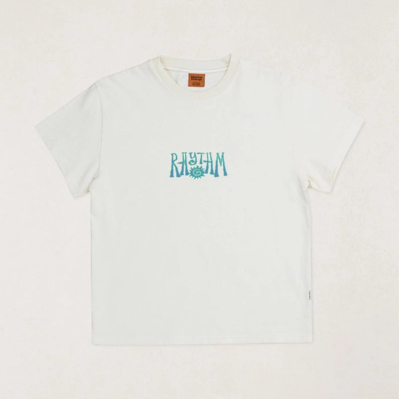 Rhythm Fresh Stamp Band Tee - Vintage White