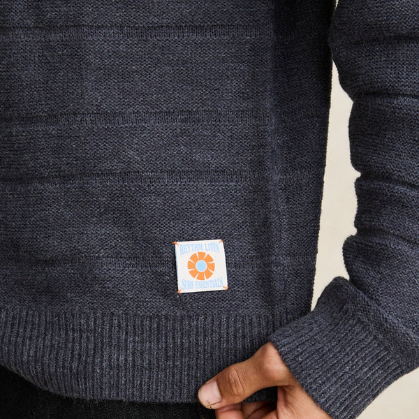 Rhythm Jackson Knit - Steel