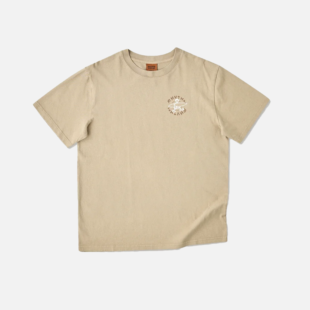 Rhythm Jaunt Vintage Tee - Macadamia