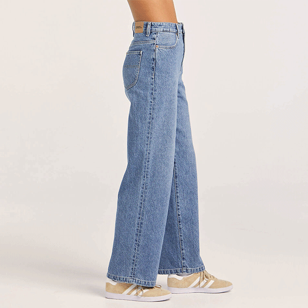 Riders Hi Wide Leg Jean - Pragmatic Blue