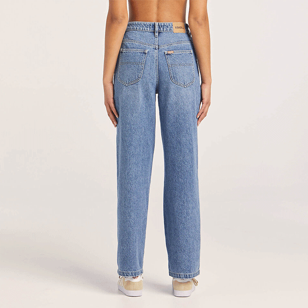 Riders Hi Wide Leg Jean - Pragmatic Blue
